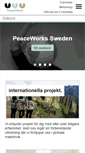 Mobile Screenshot of peaceworks.se